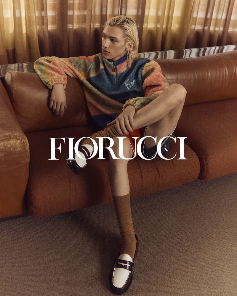 Isis Samassa featured in  the Fiorucci advertisement for Spring/Summer 2023