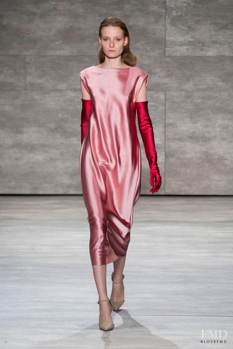 Franciska Gall featured in  the Tome fashion show for Autumn/Winter 2014