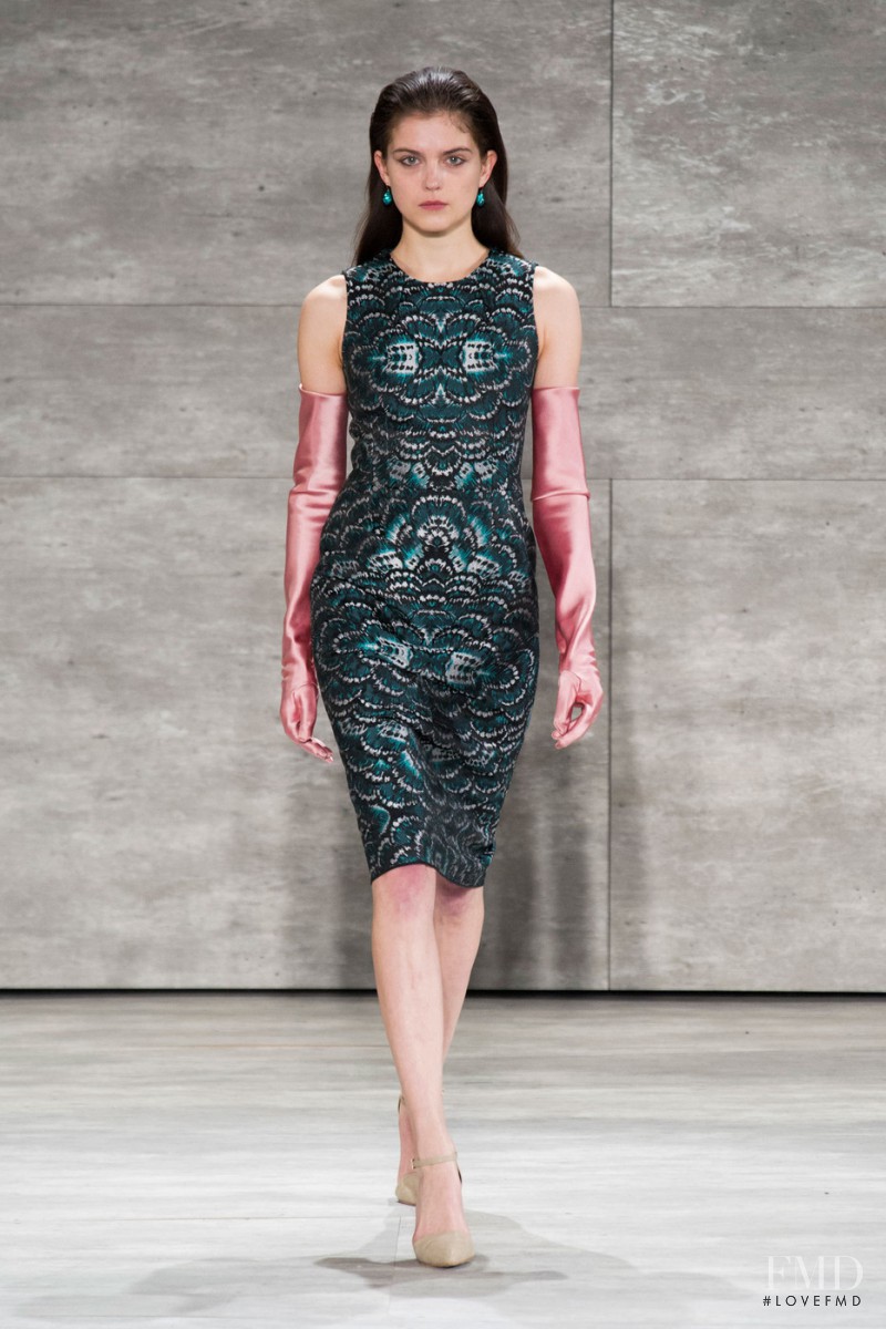Lena Melcher featured in  the Tome fashion show for Autumn/Winter 2014