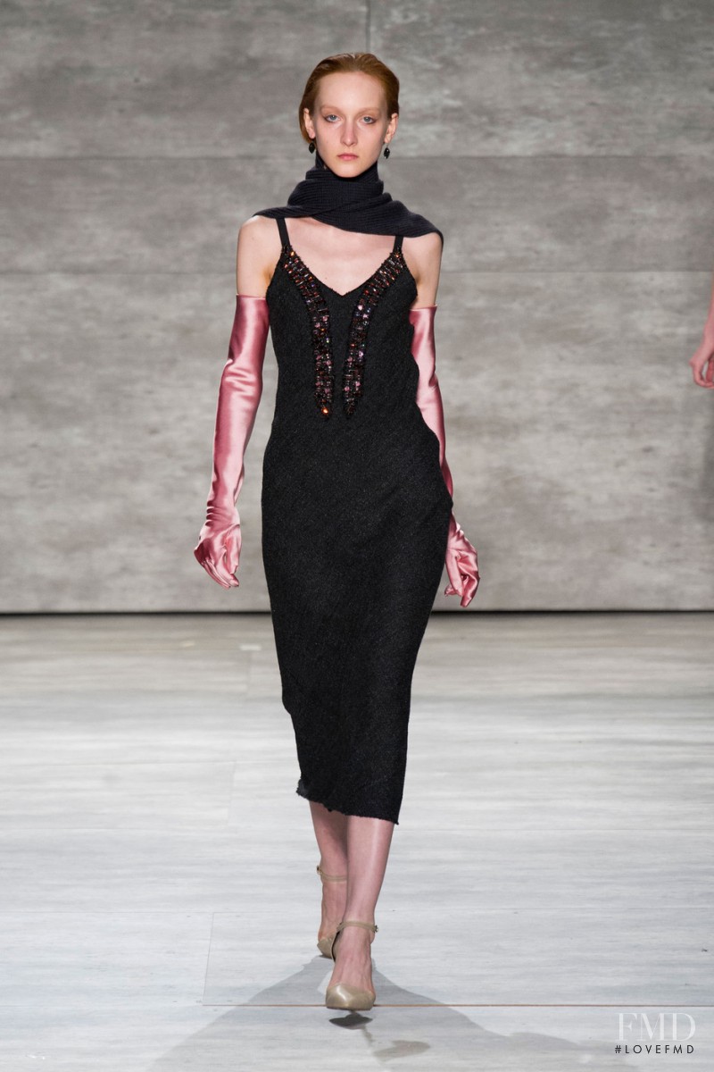 Nika Cole featured in  the Tome fashion show for Autumn/Winter 2014