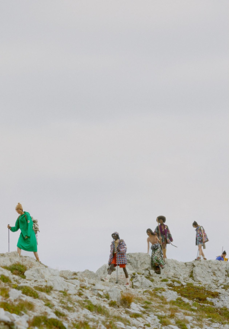 The North Face advertisement for Resort 2021