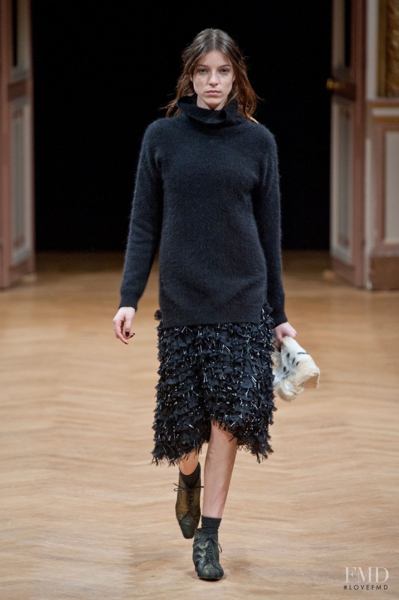 Anna-Maria Nemetz featured in  the Sharon Wauchob fashion show for Autumn/Winter 2014