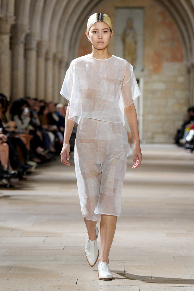 Akris fashion show for Spring/Summer 2025