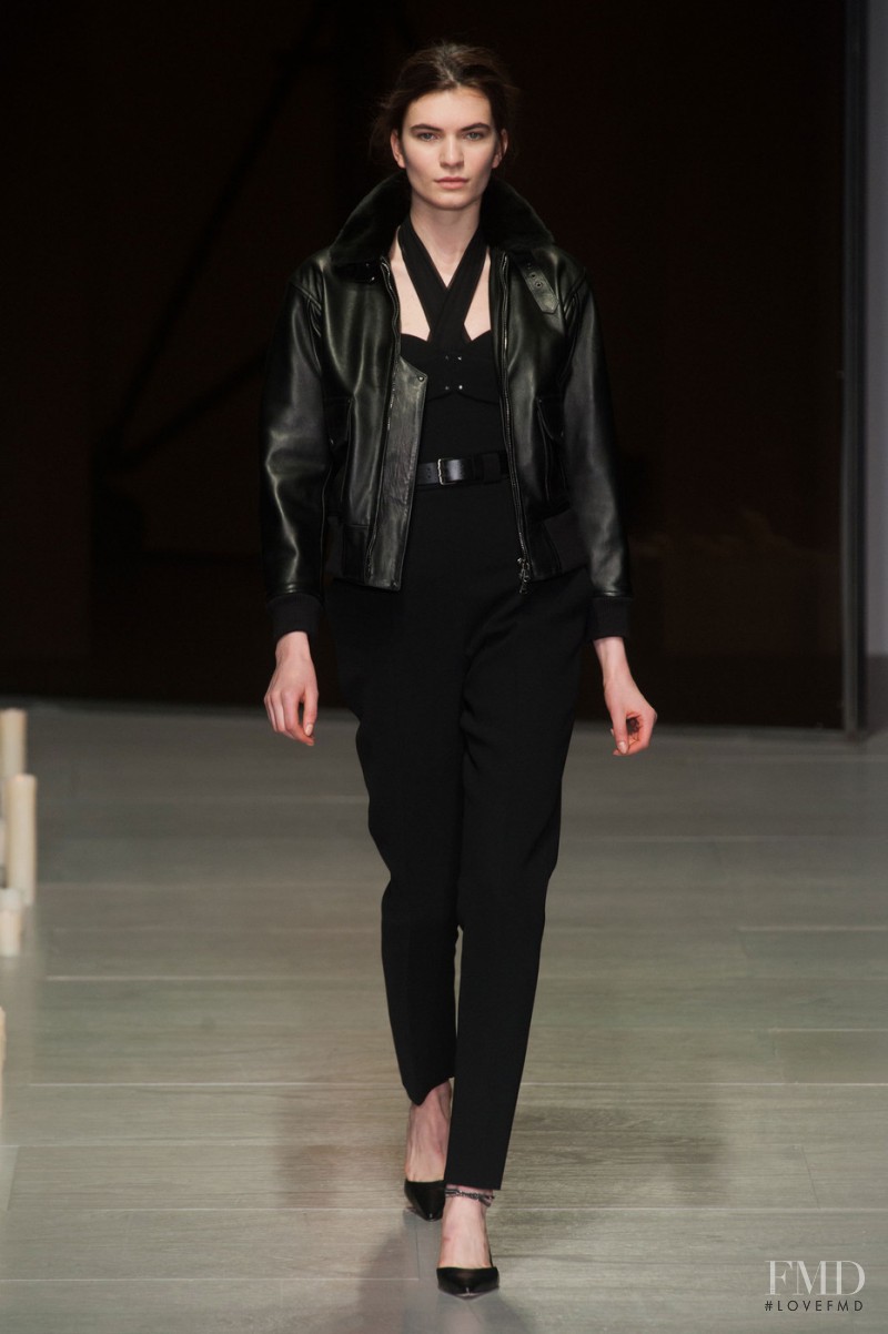 Nouk Torsing featured in  the Marios Schwab fashion show for Autumn/Winter 2014