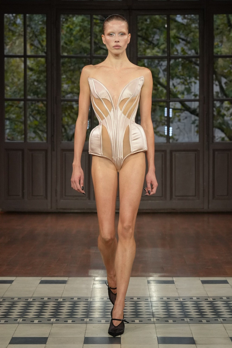 Mugler fashion show for Spring/Summer 2025