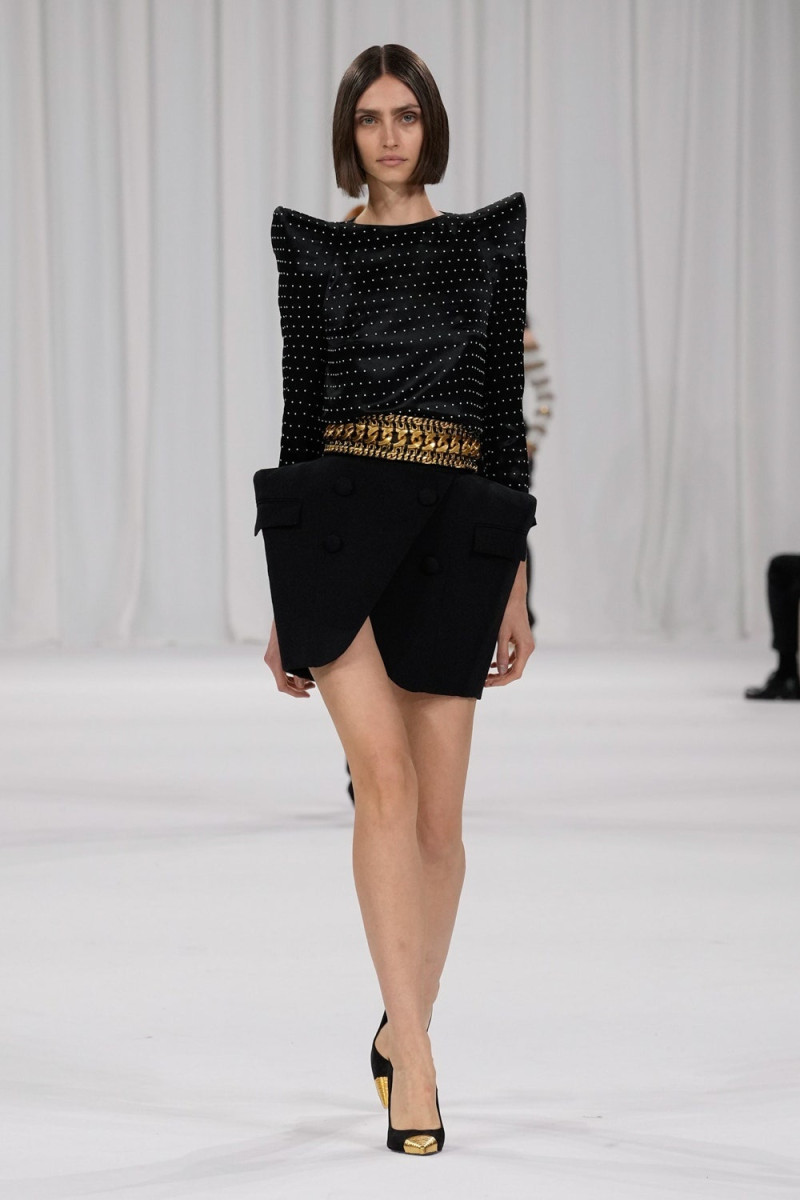 Balmain fashion show for Spring/Summer 2025