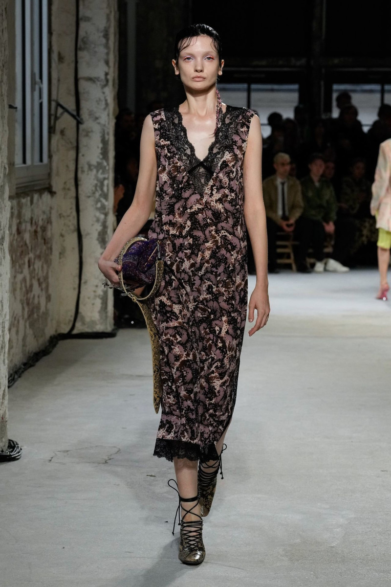 Dries van Noten fashion show for Spring/Summer 2025