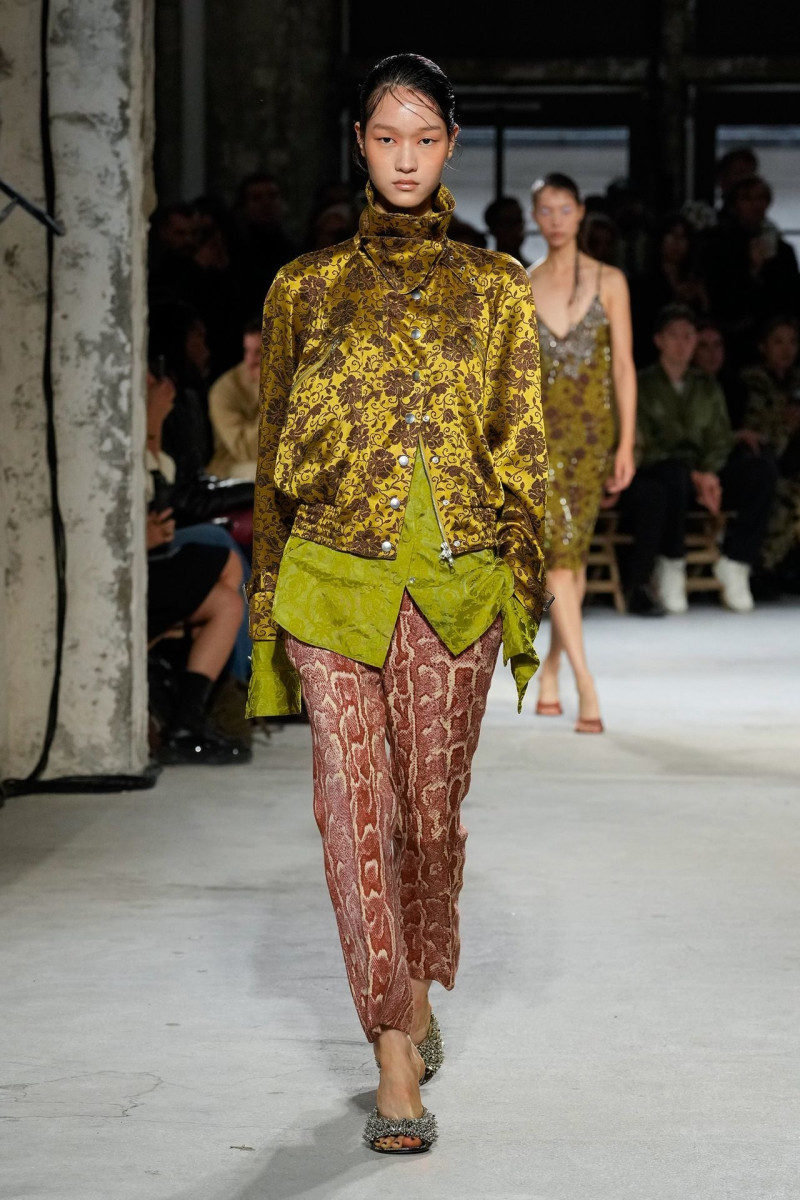 Dries van Noten fashion show for Spring/Summer 2025