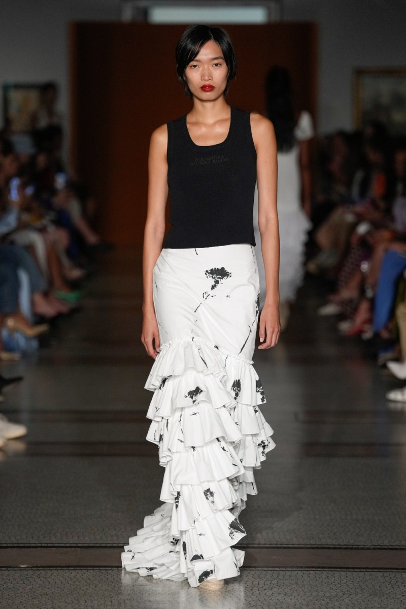 Alejandra Alonso Rojas fashion show for Spring/Summer 2025