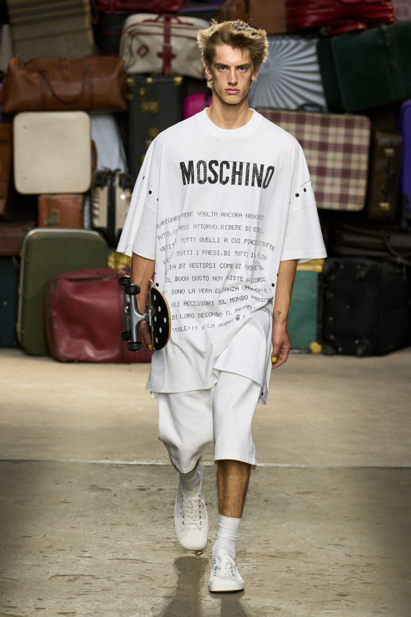 Moschino fashion show for Resort 2025