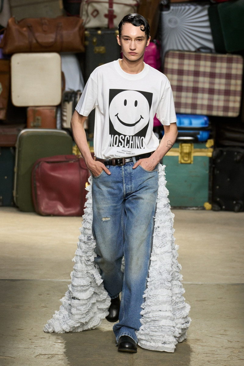 Moschino fashion show for Resort 2025