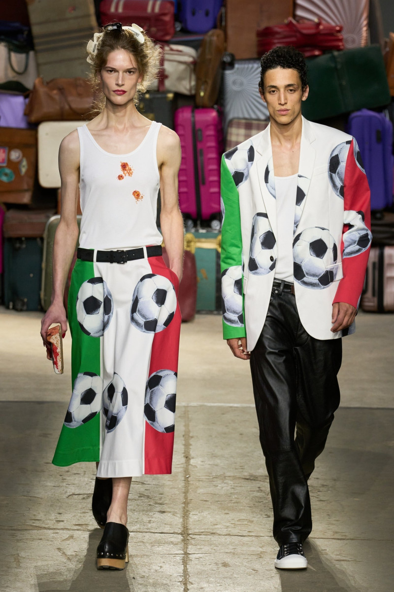 Moschino fashion show for Resort 2025