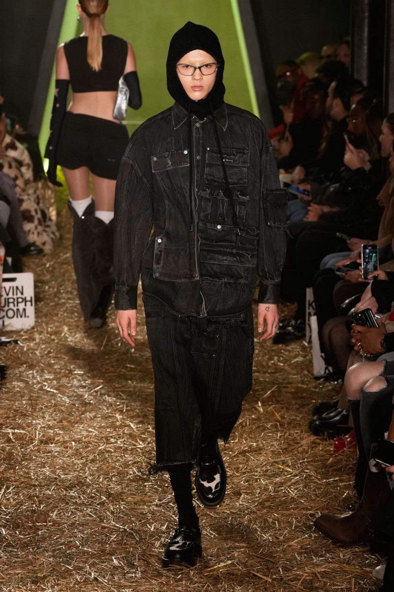 Ryu Aguilar featured in  the Private Policy fashion show for Autumn/Winter 2024