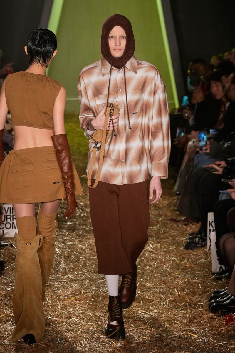 Sammy Pandolfi featured in  the Private Policy fashion show for Autumn/Winter 2024