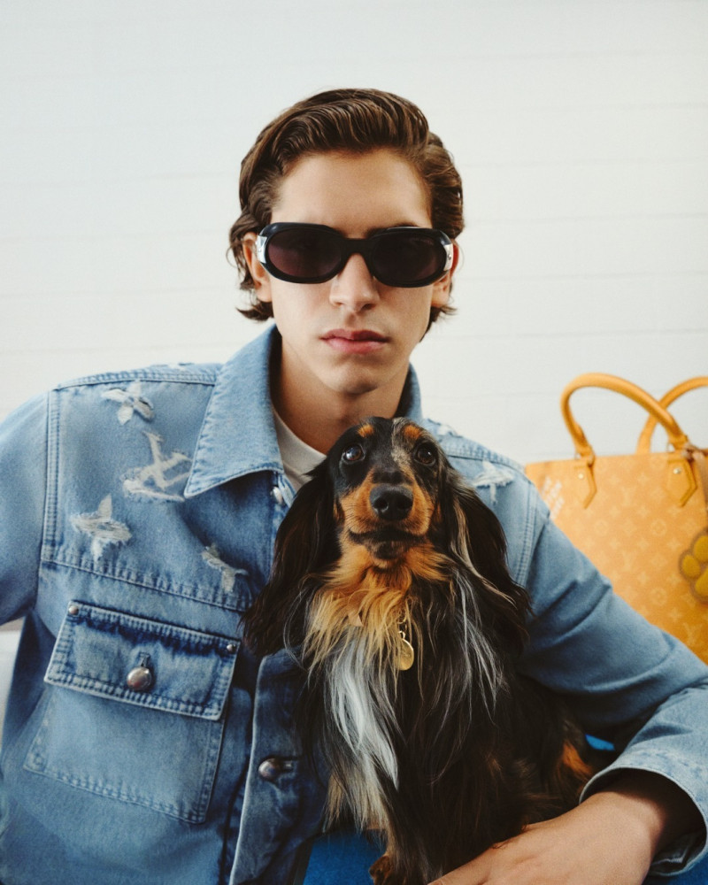 Louis Vuitton Dog LVersSpring-Summer 2025 Pre-Collection advertisement for Pre-Spring 2025