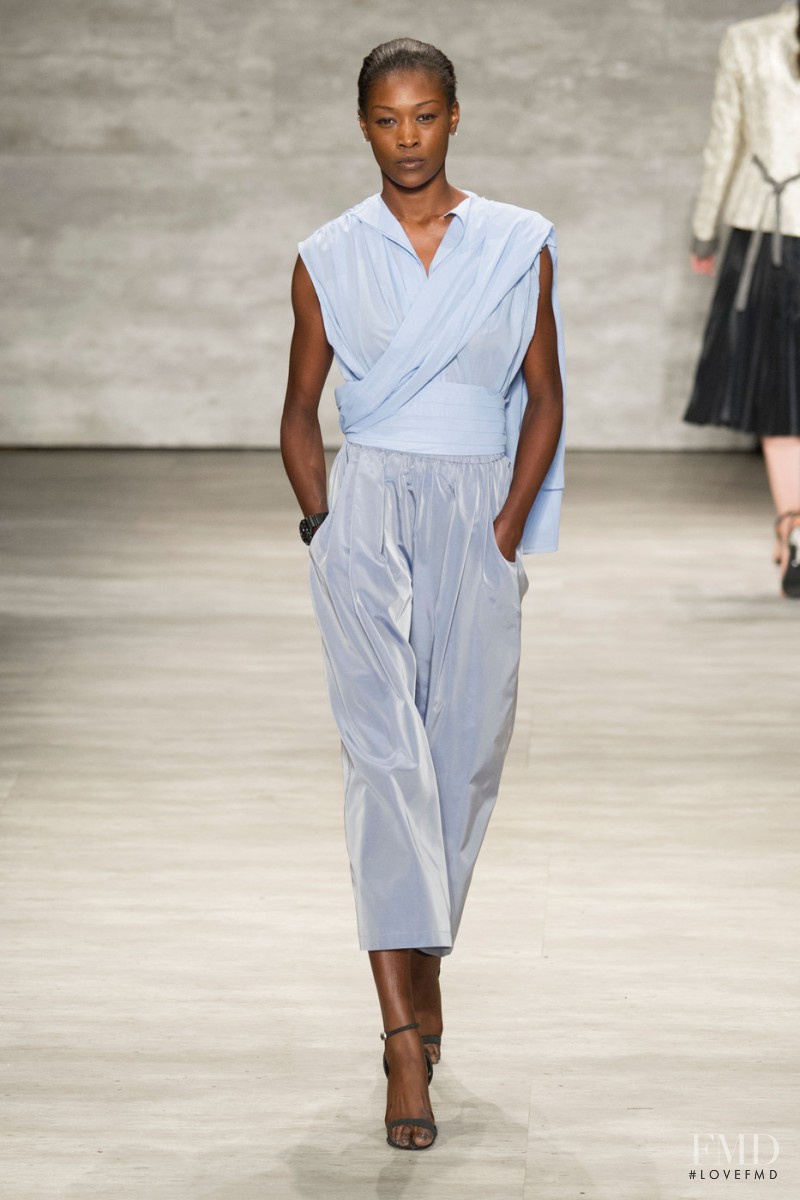 Betty Adewole featured in  the Tome fashion show for Spring/Summer 2015