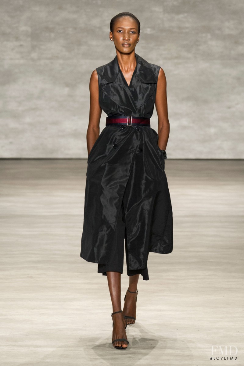 Nana Keita featured in  the Tome fashion show for Spring/Summer 2015