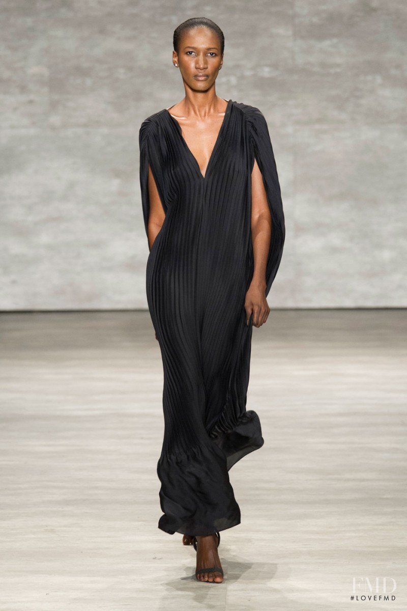 Nana Keita featured in  the Tome fashion show for Spring/Summer 2015