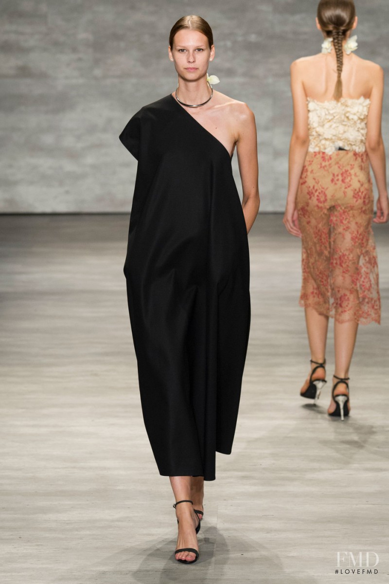 Mariina Keskitalo featured in  the Tome fashion show for Spring/Summer 2015