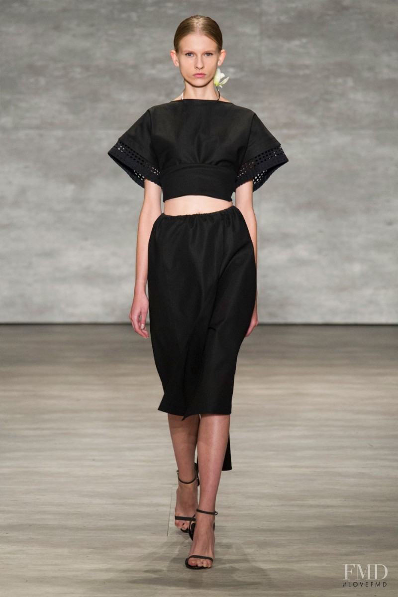 Ola Munik featured in  the Tome fashion show for Spring/Summer 2015