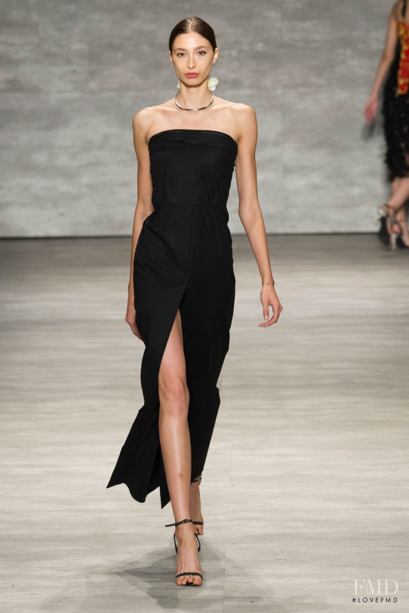 Alexandra Agoston-O\'Connor featured in  the Tome fashion show for Spring/Summer 2015
