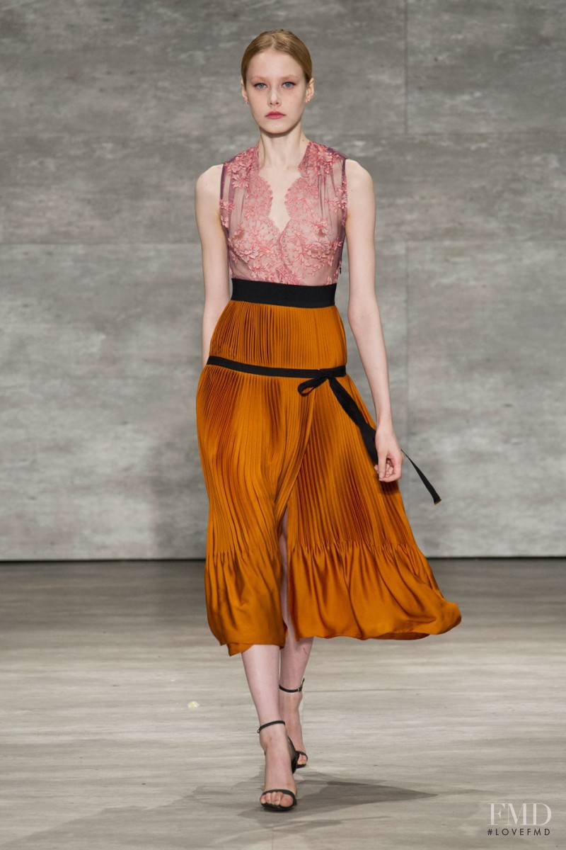 Margarita Pugovka featured in  the Tome fashion show for Spring/Summer 2015