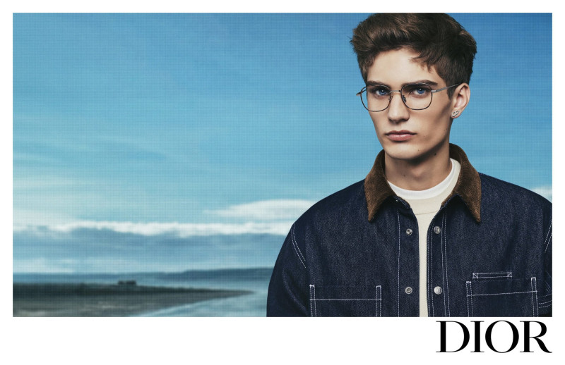 Kamil Kobierski featured in  the Dior Homme advertisement for Spring 2025