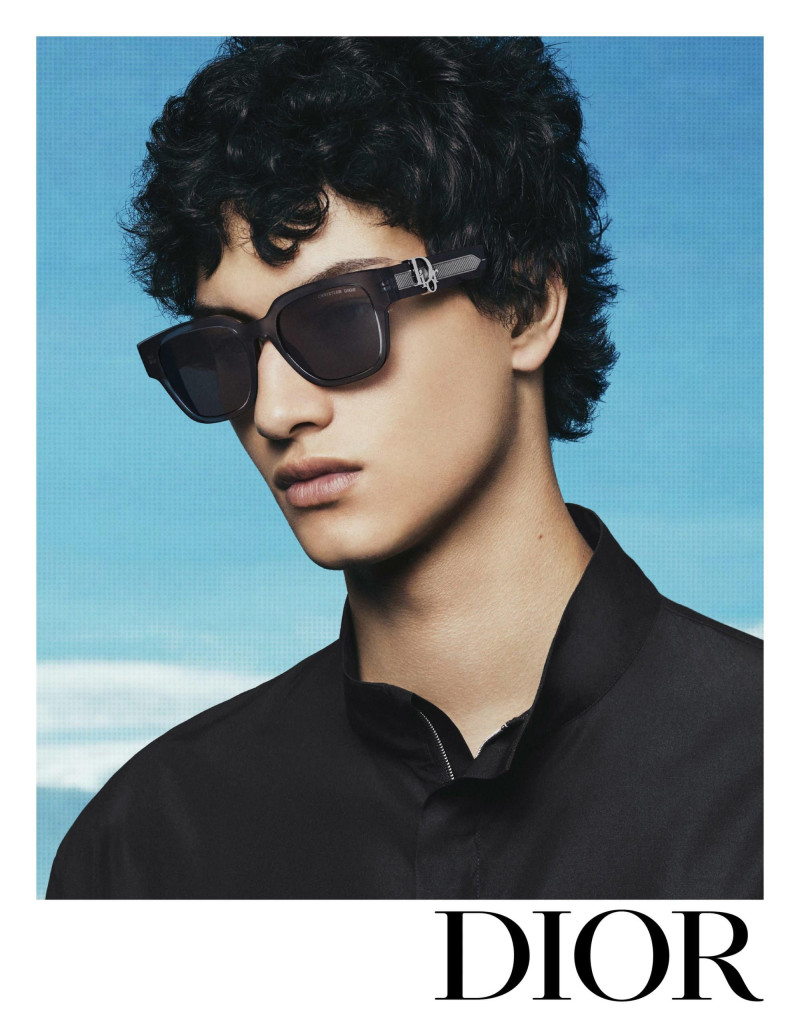 Keanu Pauli featured in  the Dior Homme advertisement for Spring 2025