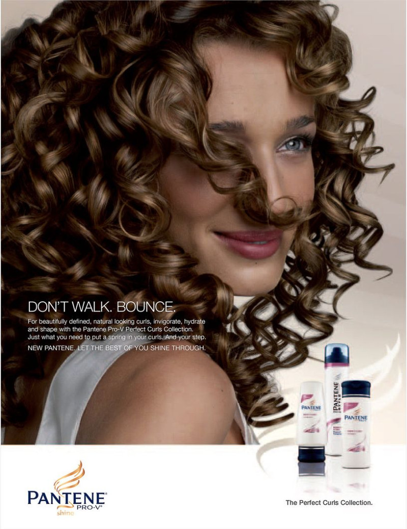 Katia Zygouli featured in  the Pantene Pro V advertisement for Spring/Summer 2007