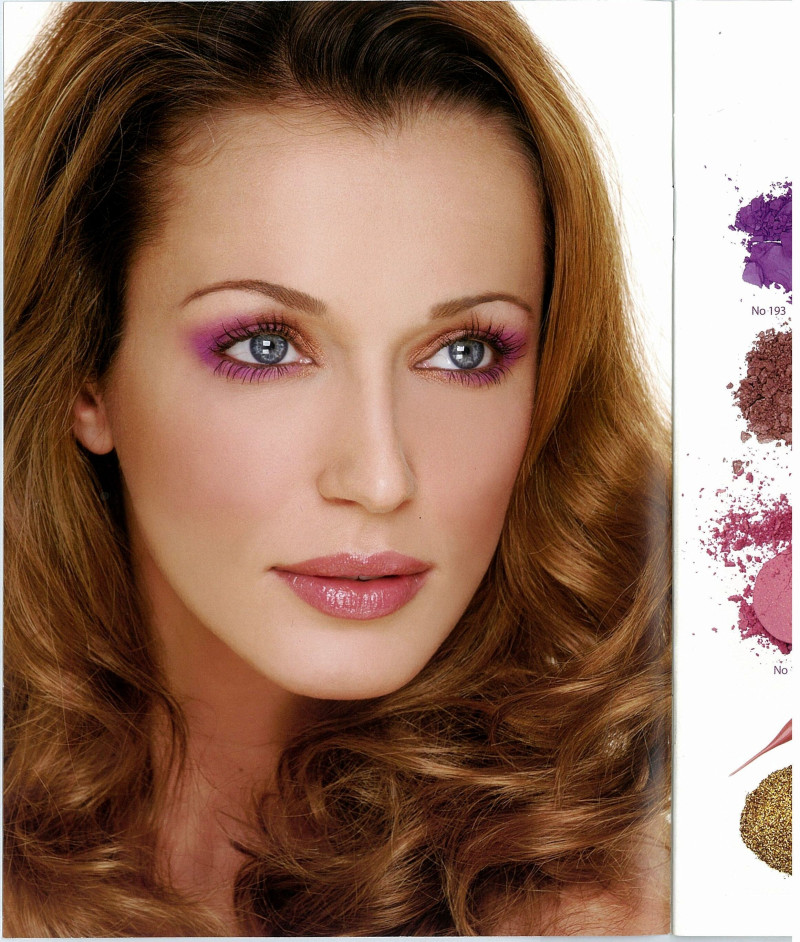 Katia Zygouli featured in  the Radiant Cosmetics advertisement for Autumn/Winter 2007