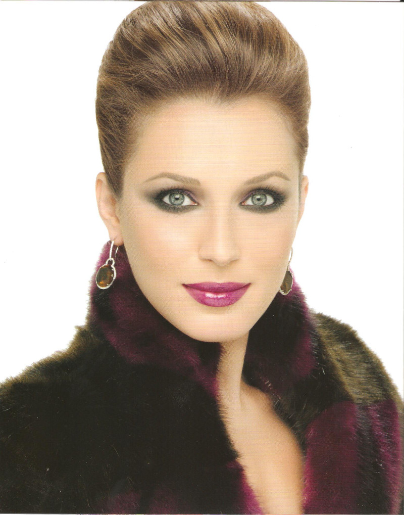 Katia Zygouli featured in  the Radiant Cosmetics advertisement for Autumn/Winter 2010