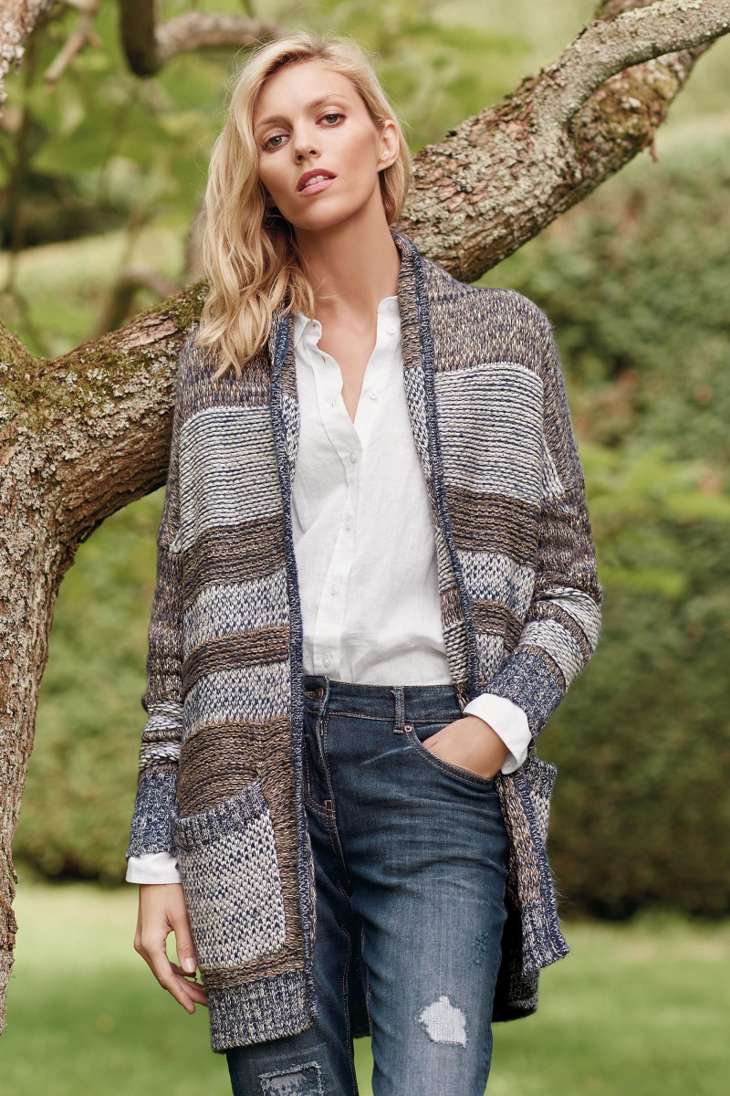 Anja Rubik featured in  the Next catalogue for Pre-Fall 2016