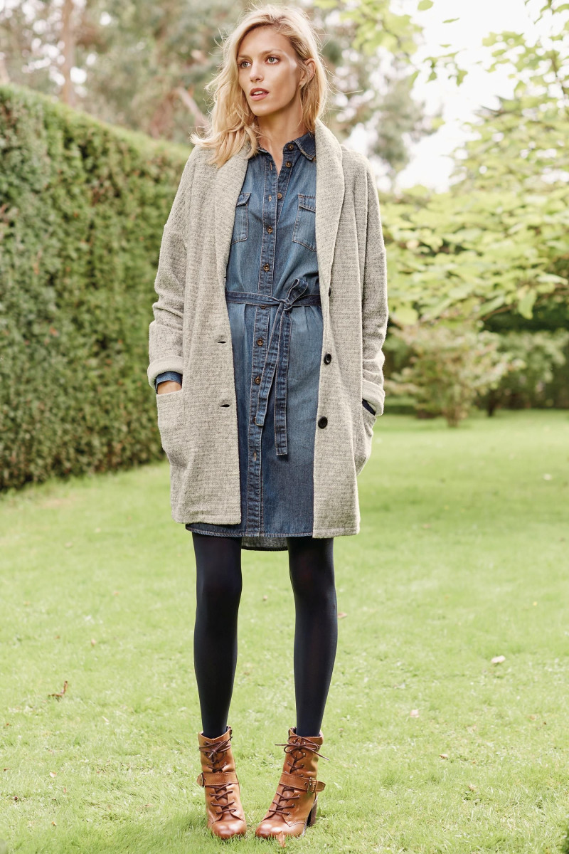 Anja Rubik featured in  the Next catalogue for Pre-Fall 2016