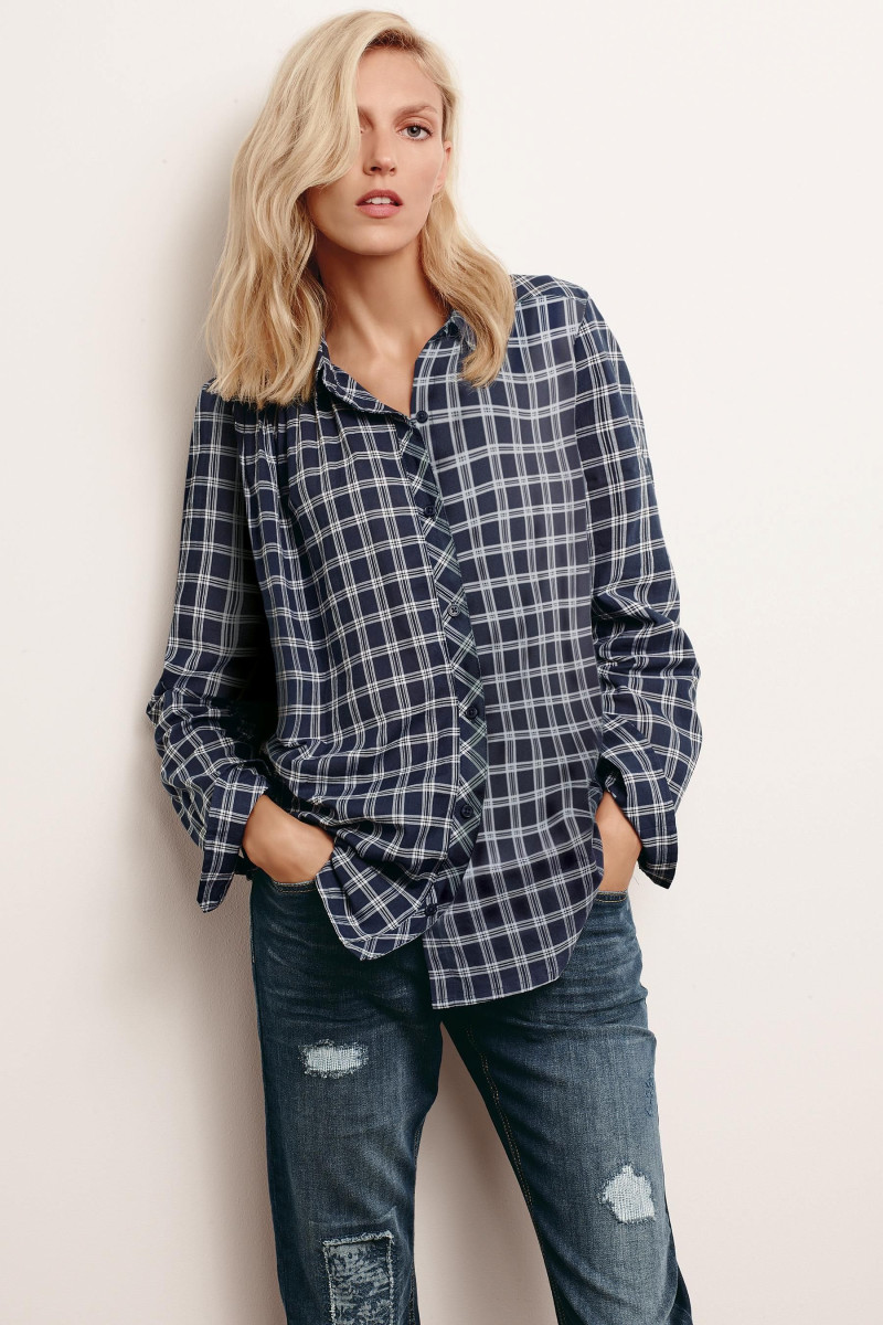 Anja Rubik featured in  the Next catalogue for Pre-Fall 2016