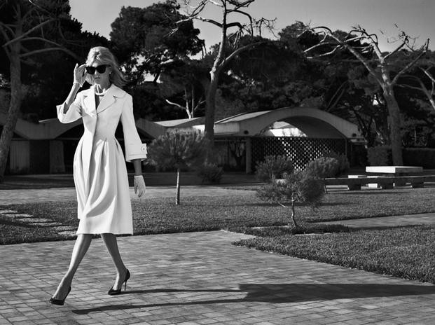 Anja Rubik featured in  the Apart Pearl Anniversary advertisement for Spring/Summer 2013