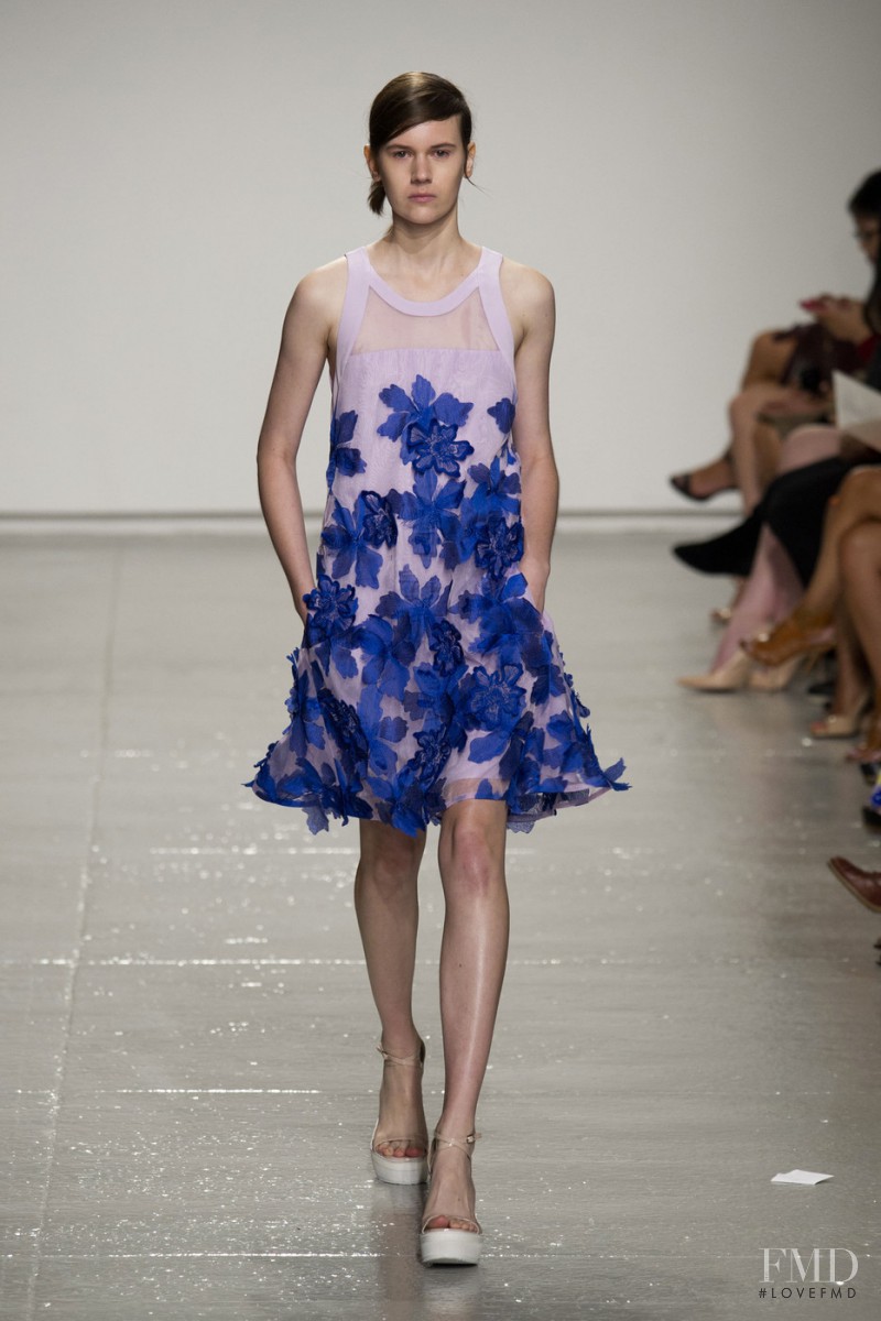 Jamily Meurer Wernke featured in  the Rebecca Taylor fashion show for Spring/Summer 2015