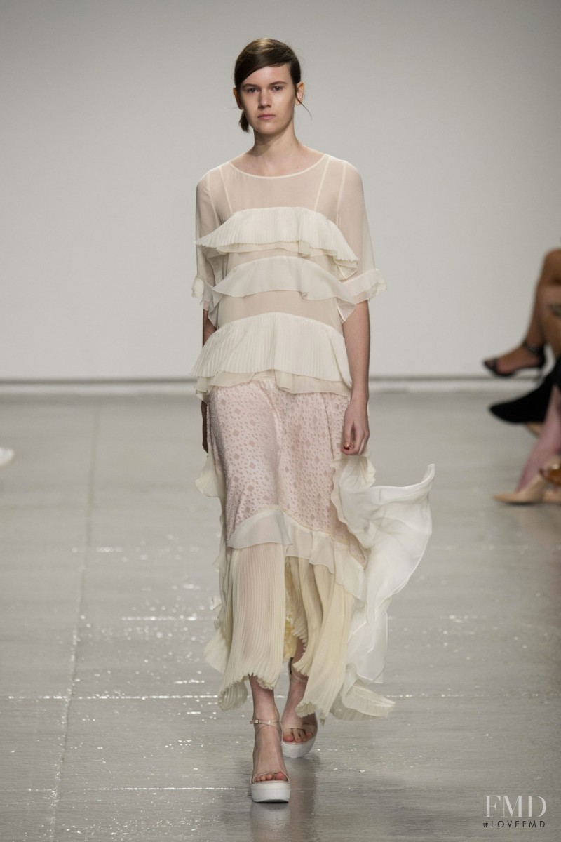 Jamily Meurer Wernke featured in  the Rebecca Taylor fashion show for Spring/Summer 2015