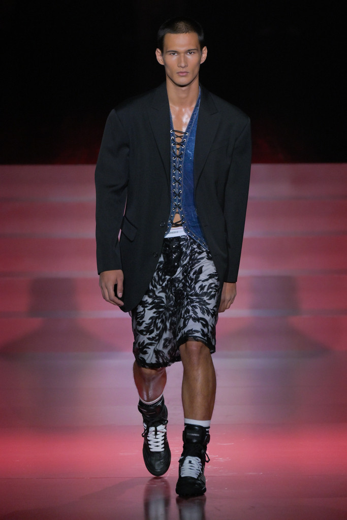 DSquared2 fashion show for Spring/Summer 2025