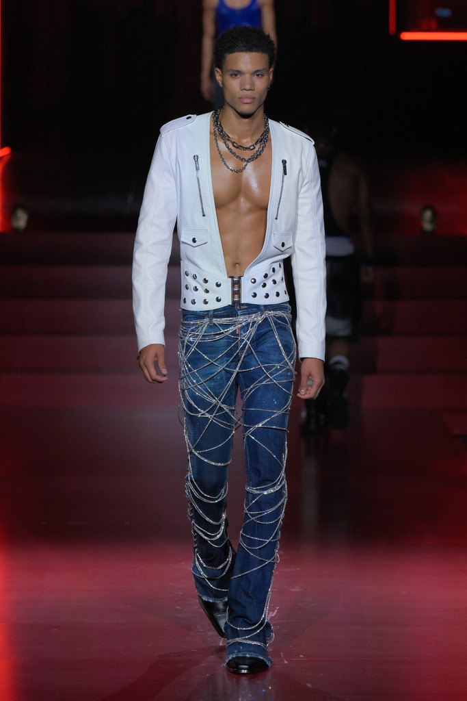 DSquared2 fashion show for Spring/Summer 2025