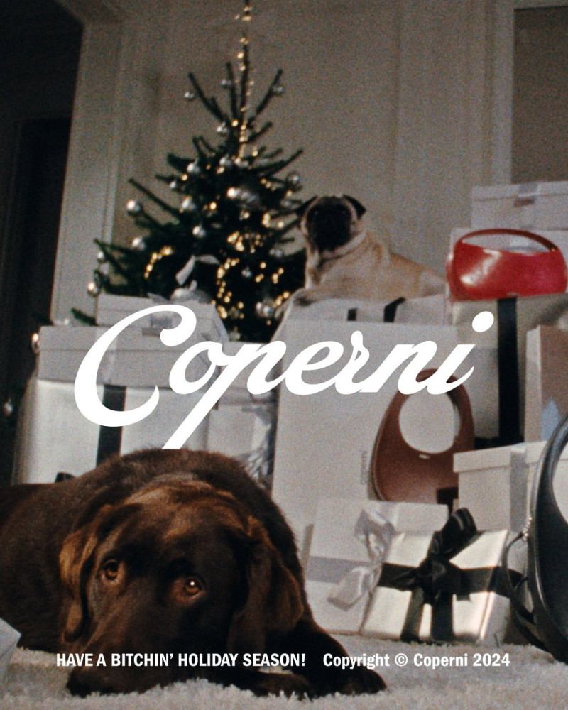 Coperni advertisement for Holiday 2024