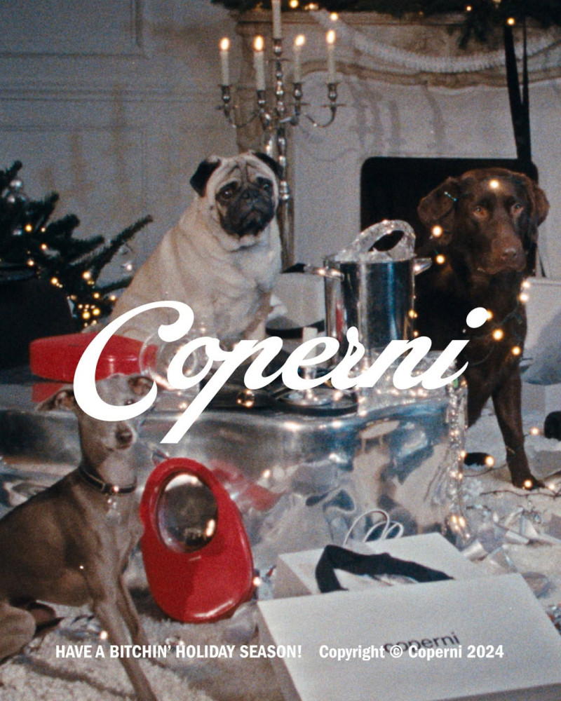 Coperni advertisement for Holiday 2024