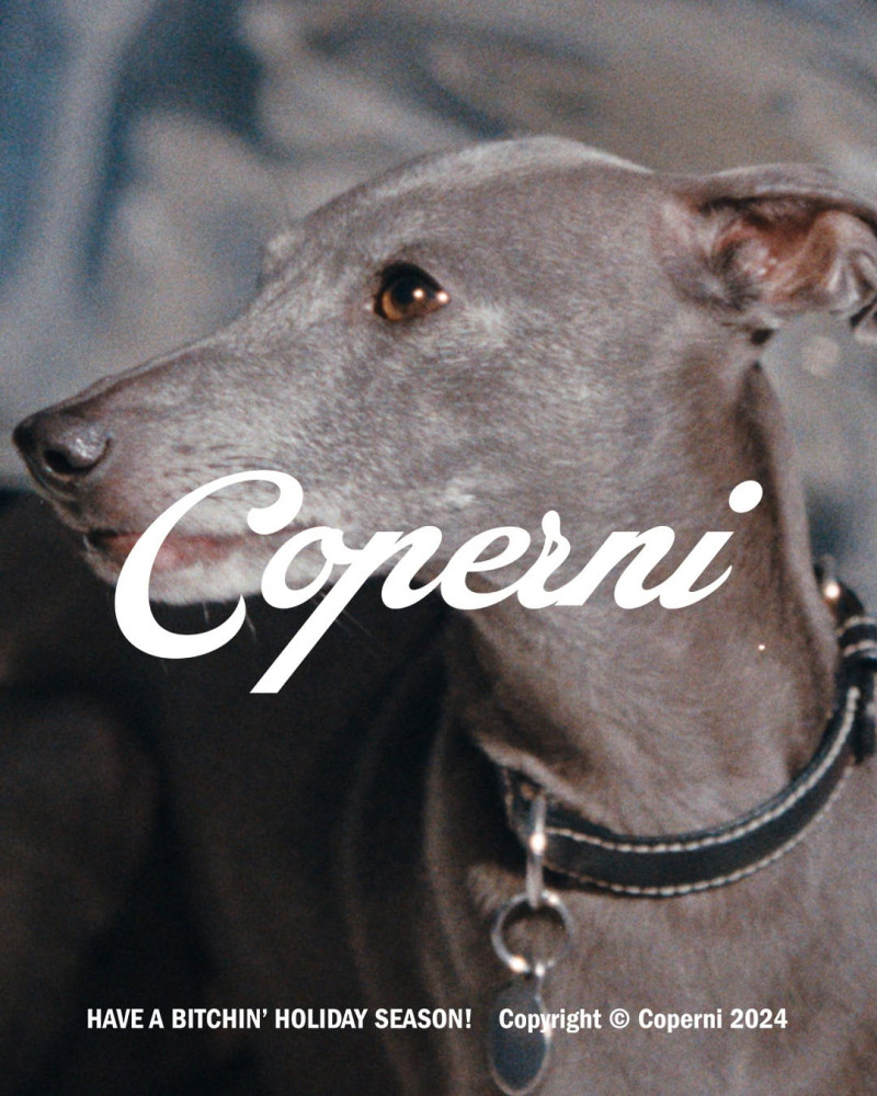 Coperni advertisement for Holiday 2024