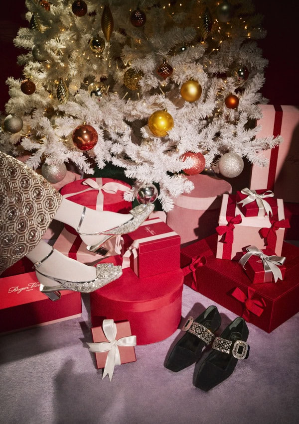 Roger Vivier advertisement for Holiday 2024