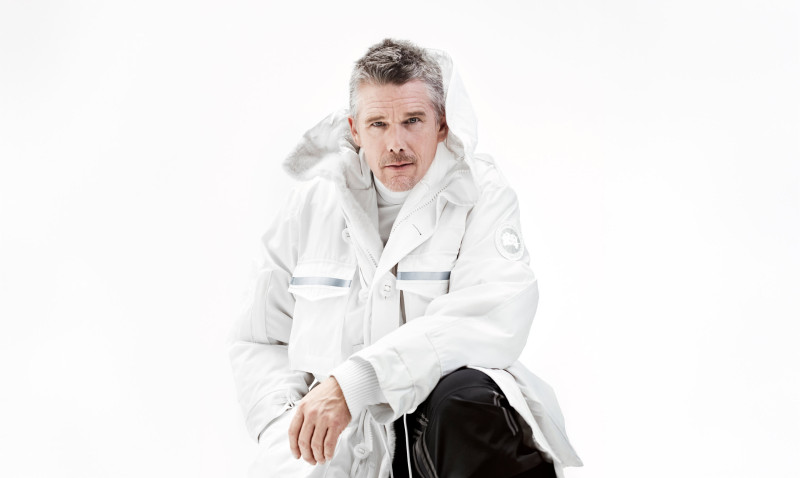 Canada Goose Snow Goose By Haider Ackermann advertisement for Autumn/Winter 2024