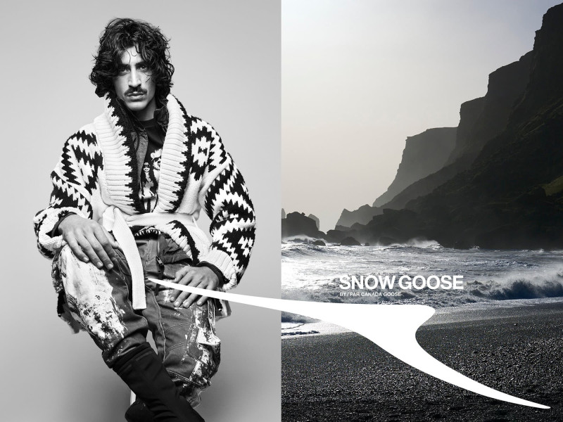 Canada Goose Snow Goose By Haider Ackermann advertisement for Autumn/Winter 2024