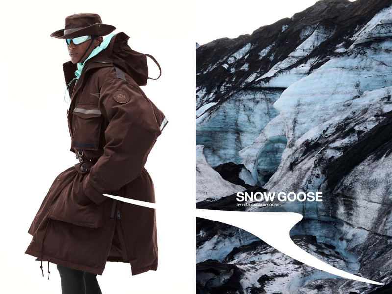 Canada Goose Snow Goose By Haider Ackermann advertisement for Autumn/Winter 2024