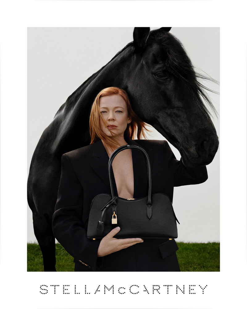 Stella McCartney Ryder Bag 2024 advertisement for Autumn/Winter 2024