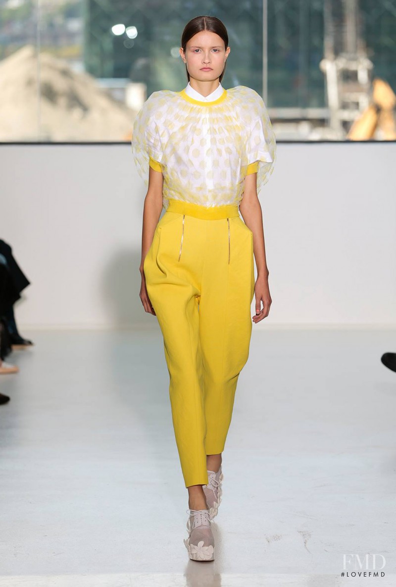 Delpozo fashion show for Spring/Summer 2015