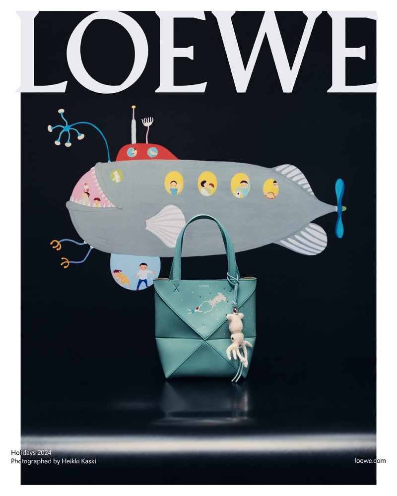 Loewe lookbook for Holiday 2024