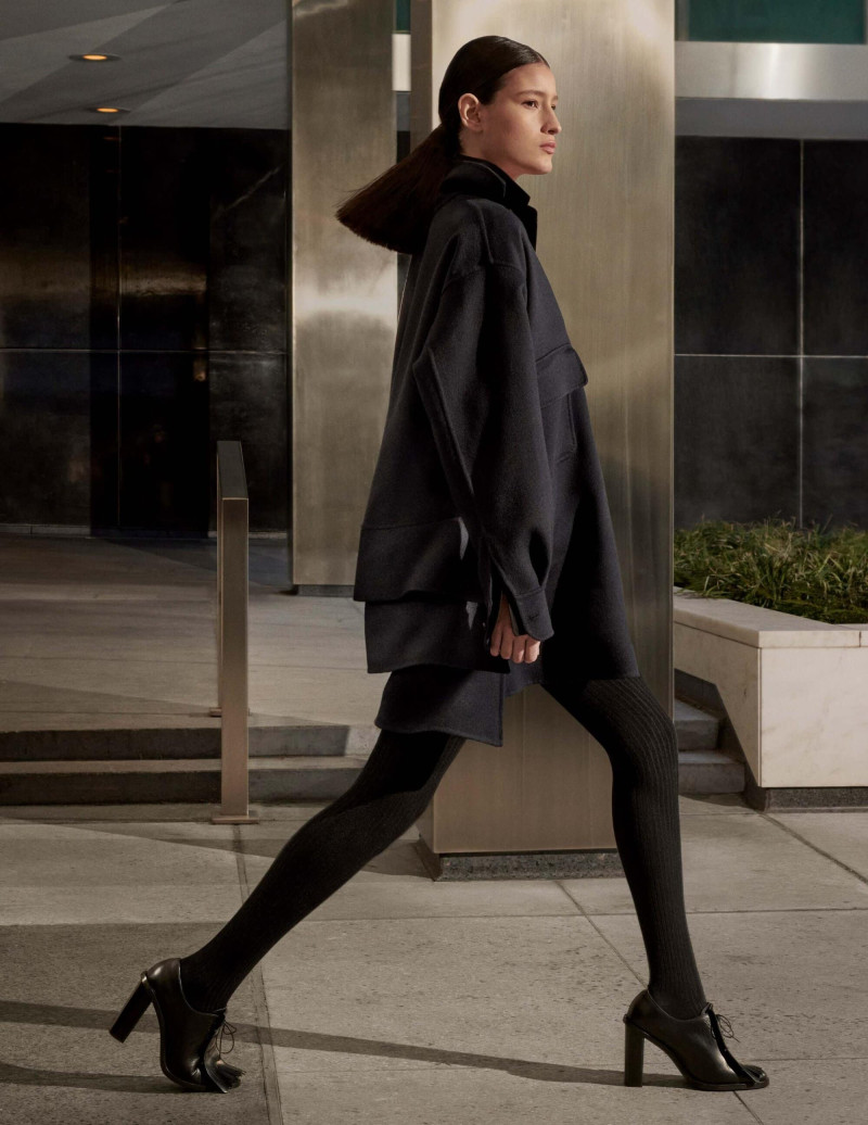 Luiza Perote featured in  the Max Mara advertisement for Autumn/Winter 2024